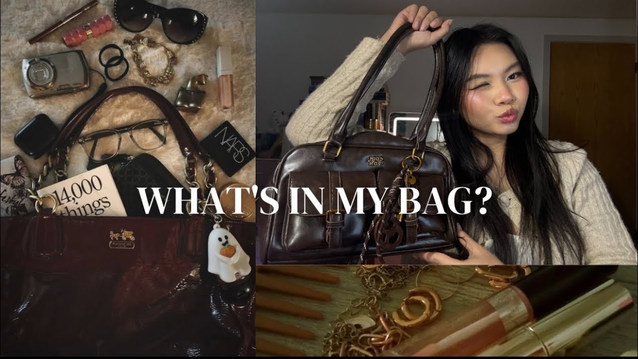 What’s in my bag? 👛 cute daily essentials 