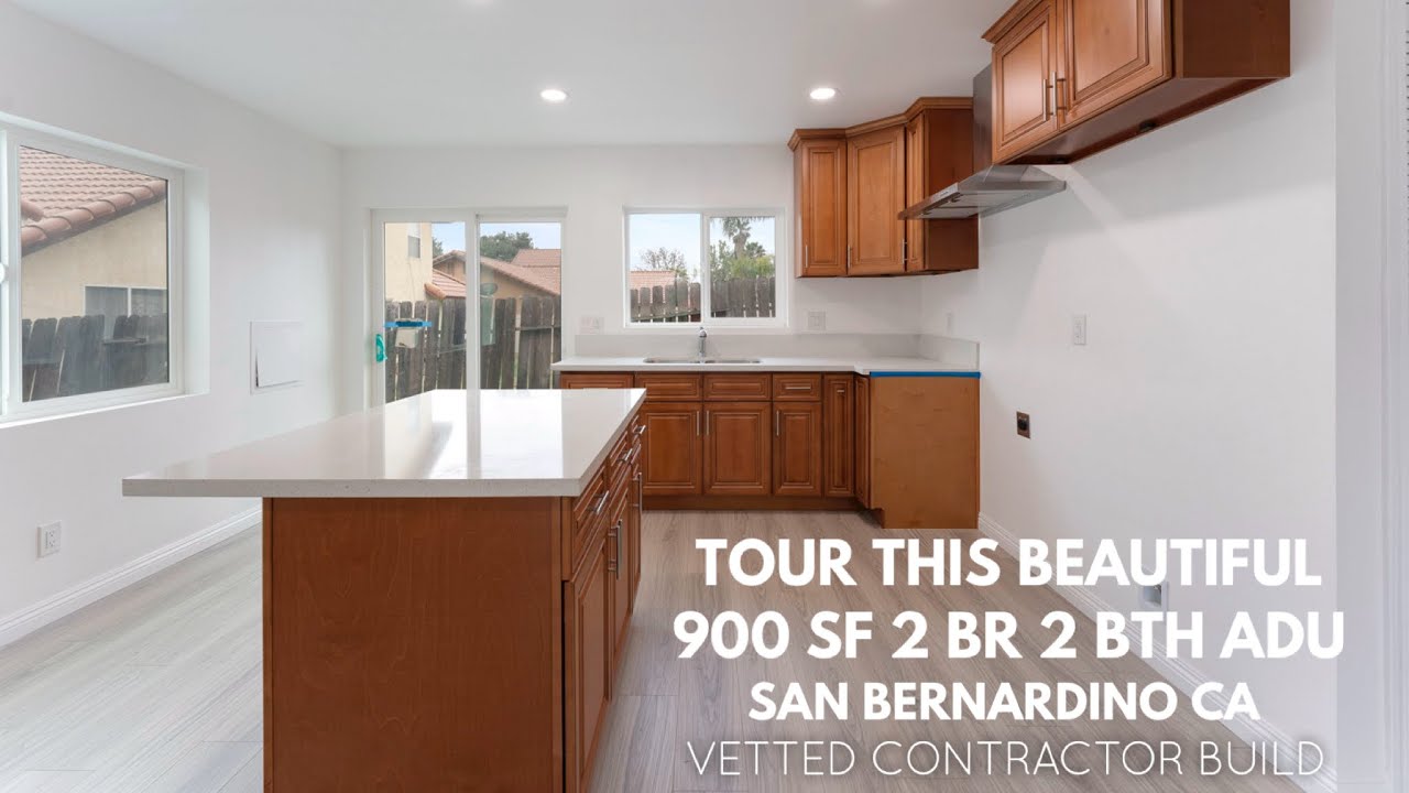 THIS ADU WAS BUILT WITH LOVE ❤️ TAKE THE TOUR 2 BR 2 BTH 900 SF
