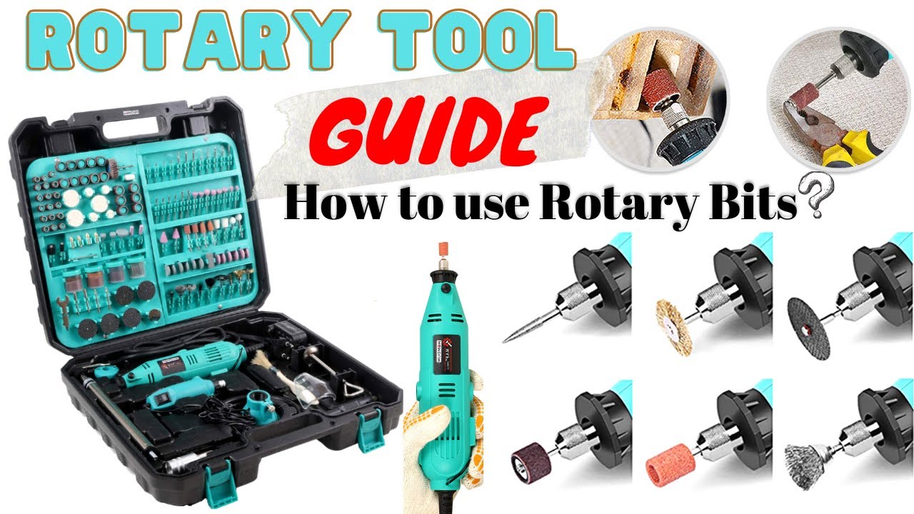 Best Rotary Tool | FULL Guide How to use rotary Tool Kit For Buffing, polishing, engraving, carving
