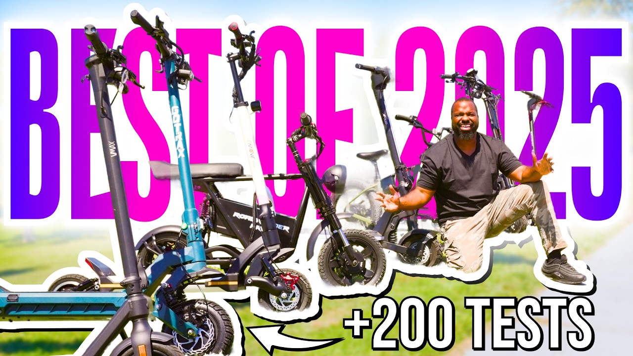 Best Electric Scooters 2025 - We Tested 200+ To Find Out!