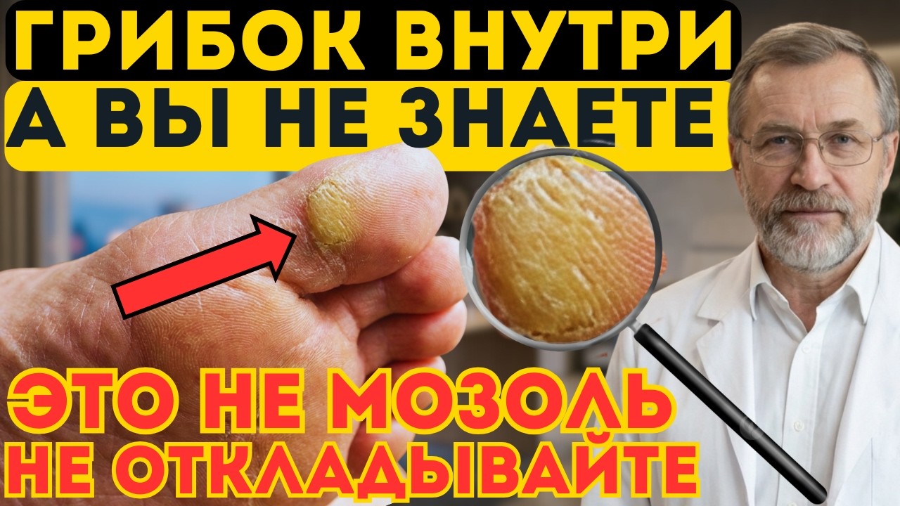 Как РАСПОЗНАТЬ ГРИБОК пока не ПОЗДНО? 5 скрытых ПРИЗНАКОВ, которые вы точно ИГНОРИРУЕТЕ!