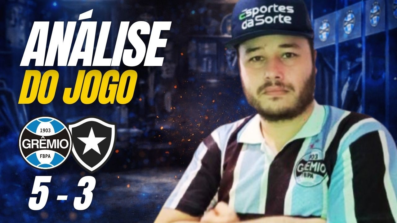GRÊMIO 5x3 Botafogo: JOGO MALUCO e erros que NÃO PODEM se repetir