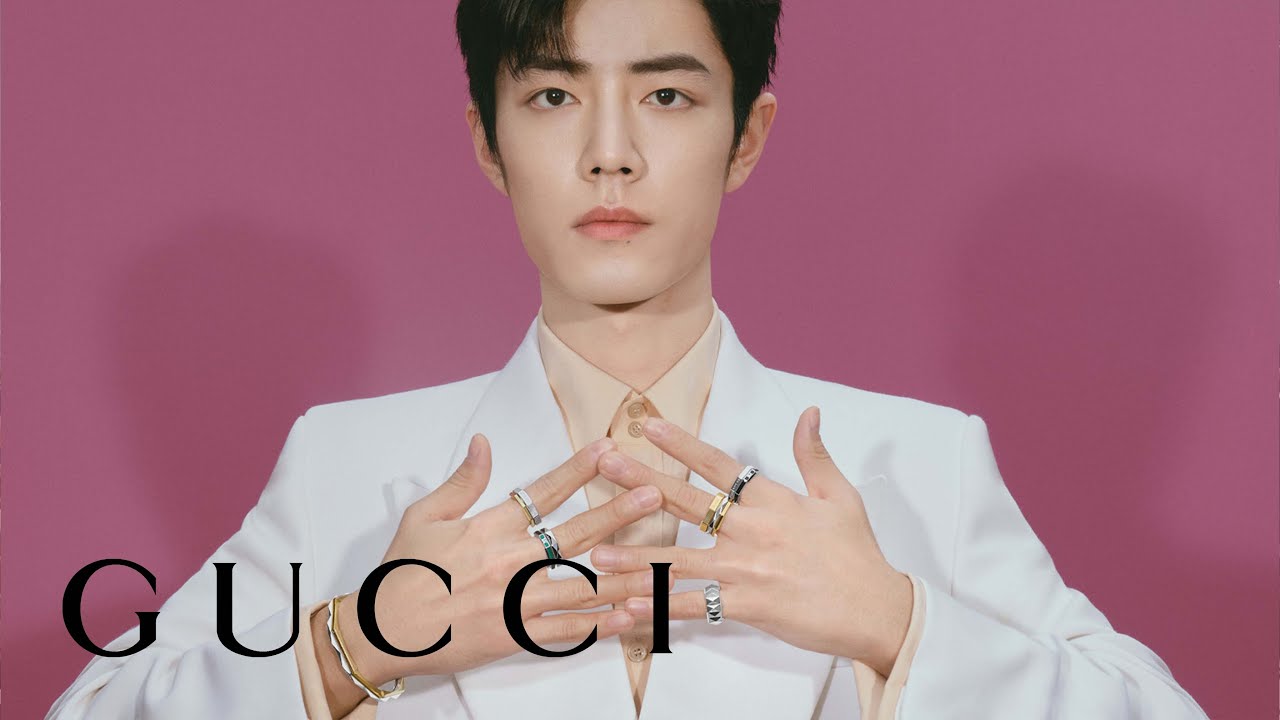Xiao Zhan in Gucci Link to Love