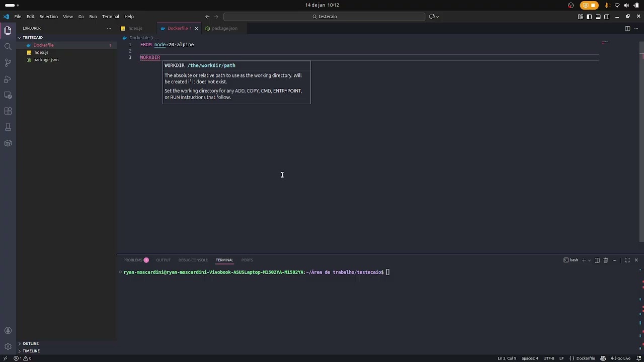 Docker para Iniciantes: Como Criar sua Primeira Imagem