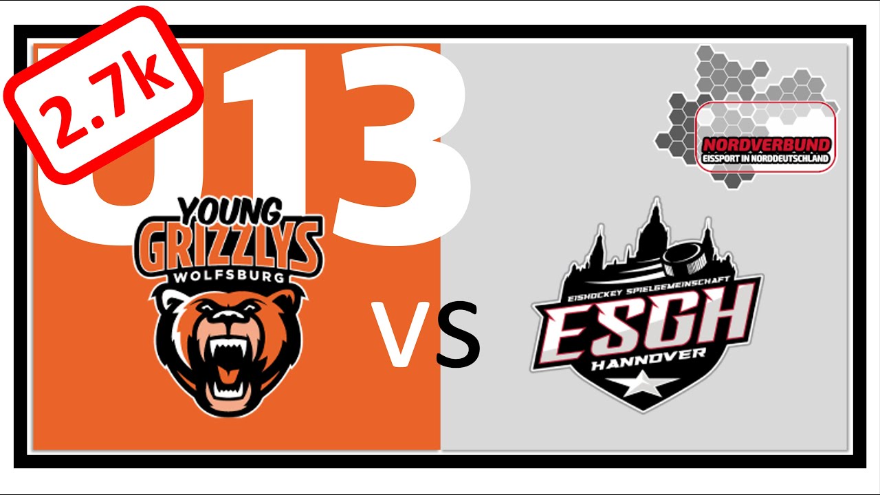 U13 Young Grizzlys Wolfsburg vs ESG Hannover 23/24
