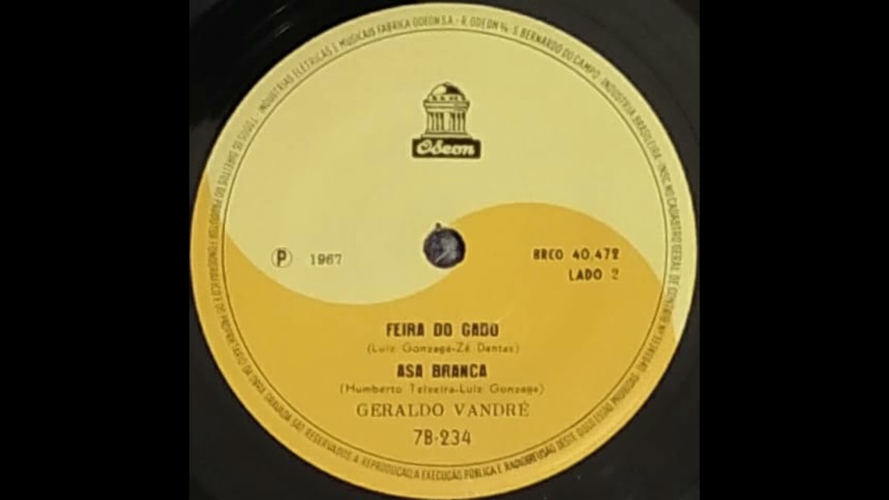 GERALDO VANDRÉ - Compacto Odeon 1967.