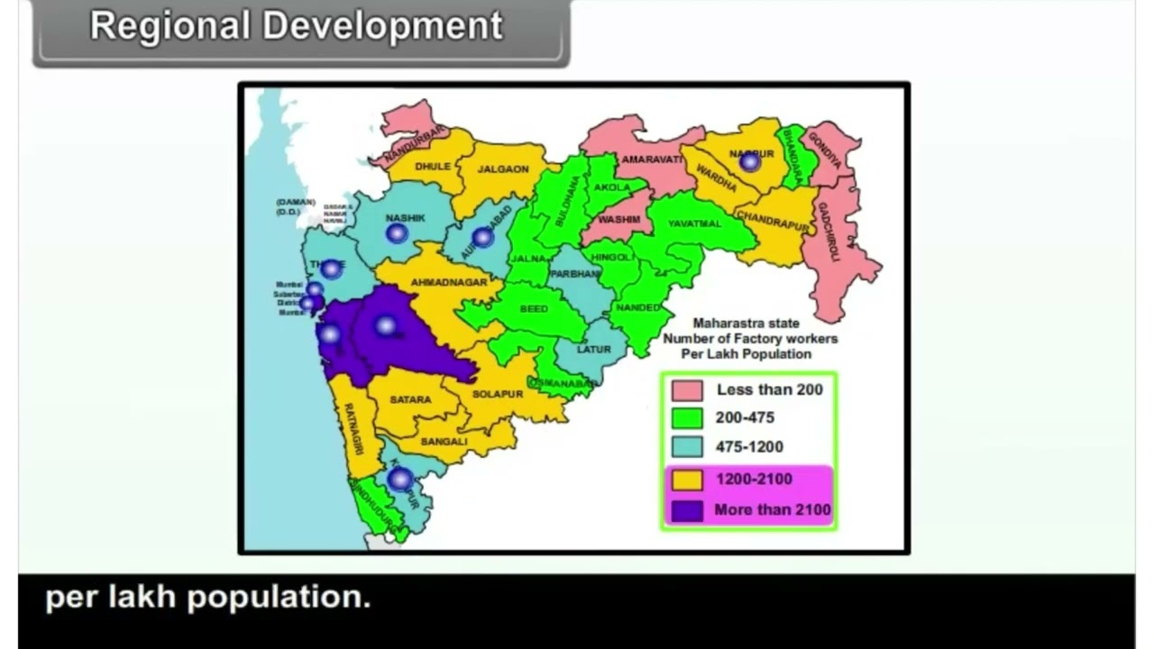 📍 Regional Development in Maharashtra | Class 10 Geography