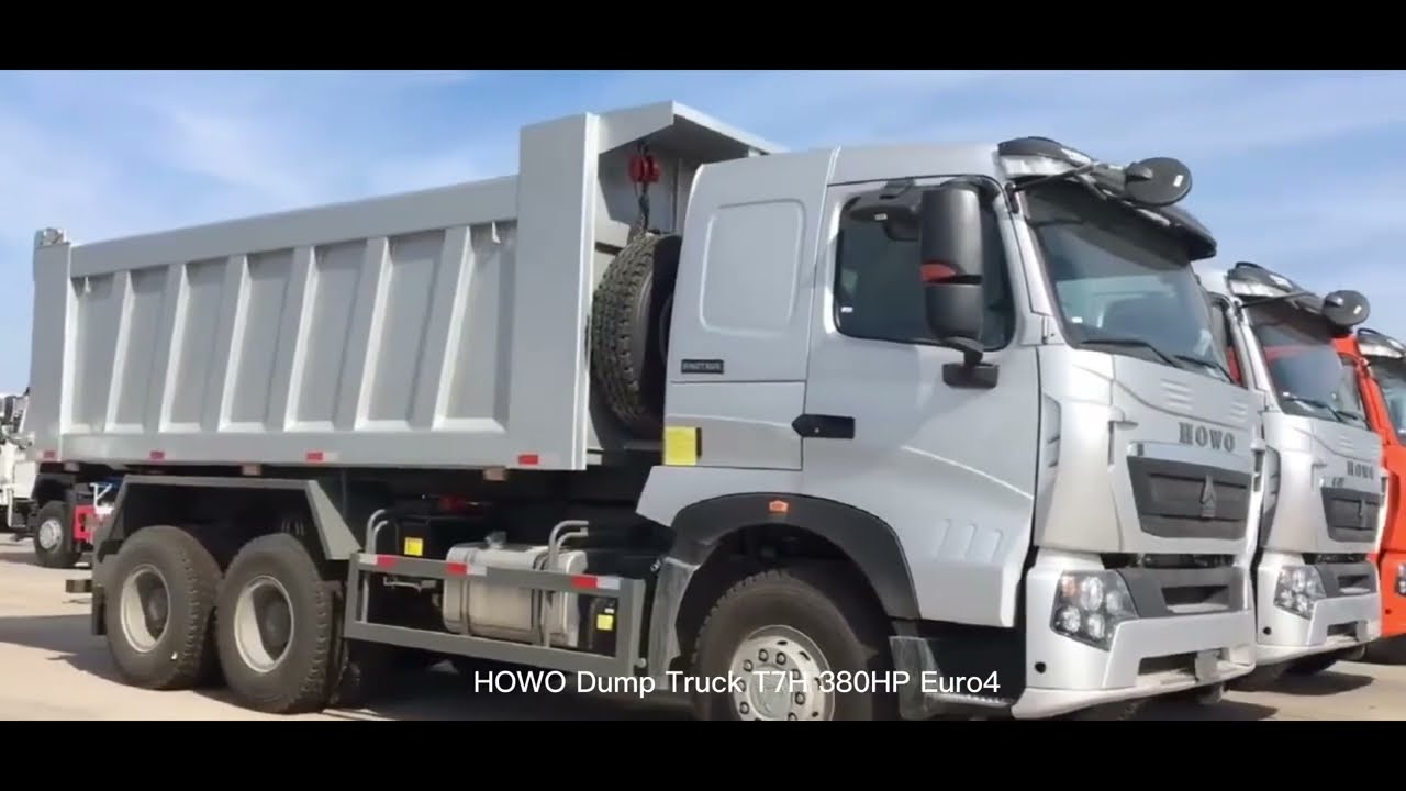 HOWO Dump Truck T7H 380HP Euro4