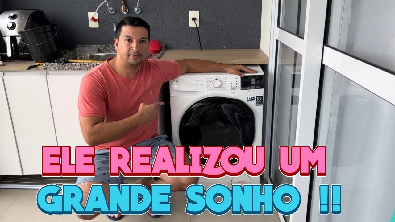 LAVA e SECA ELECTROLUX NOVA | Instalação | Regulagem e Primeira Lavagem