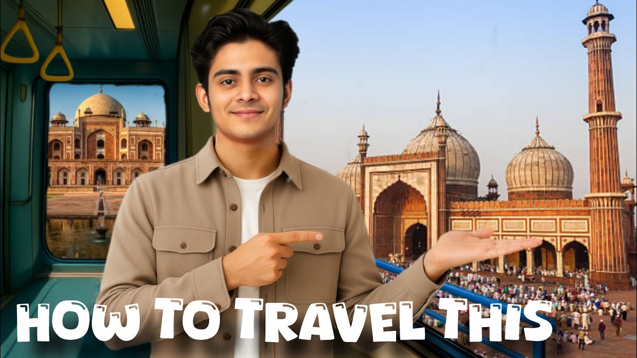 Step-by-Step Metro Journey: Nizamuddin to Jama Masjid 🚇🗺️