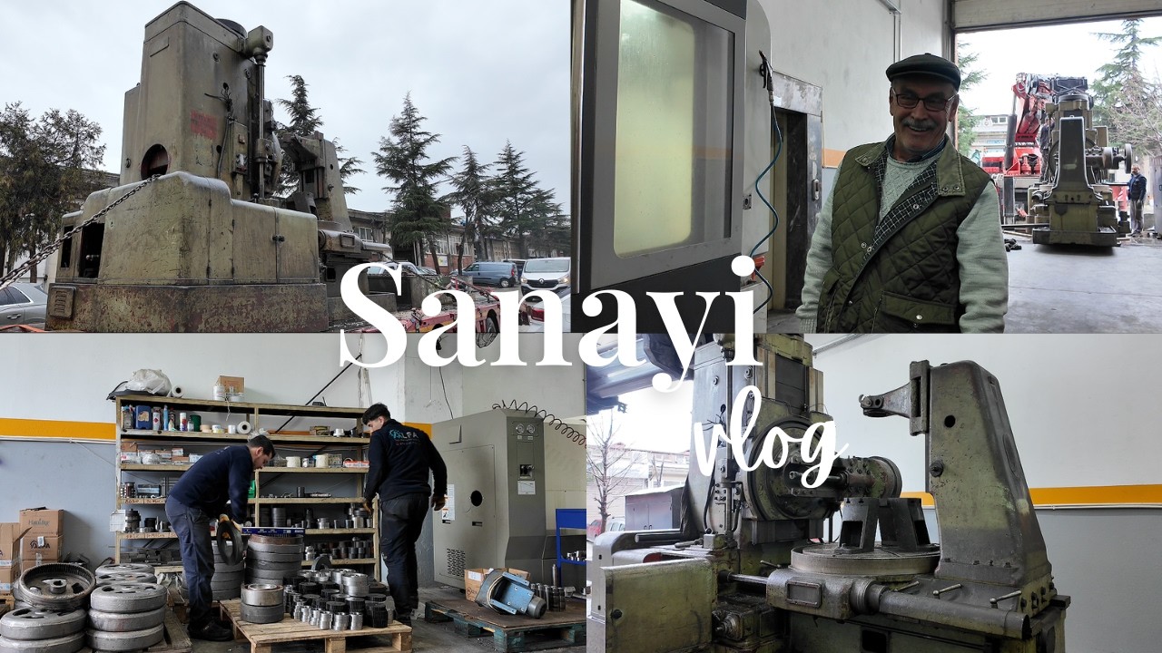 SANAYİ VLOG 14 | 20 TON YENİ AZDIRMA TEZGAHI | ALFA DİŞLİ