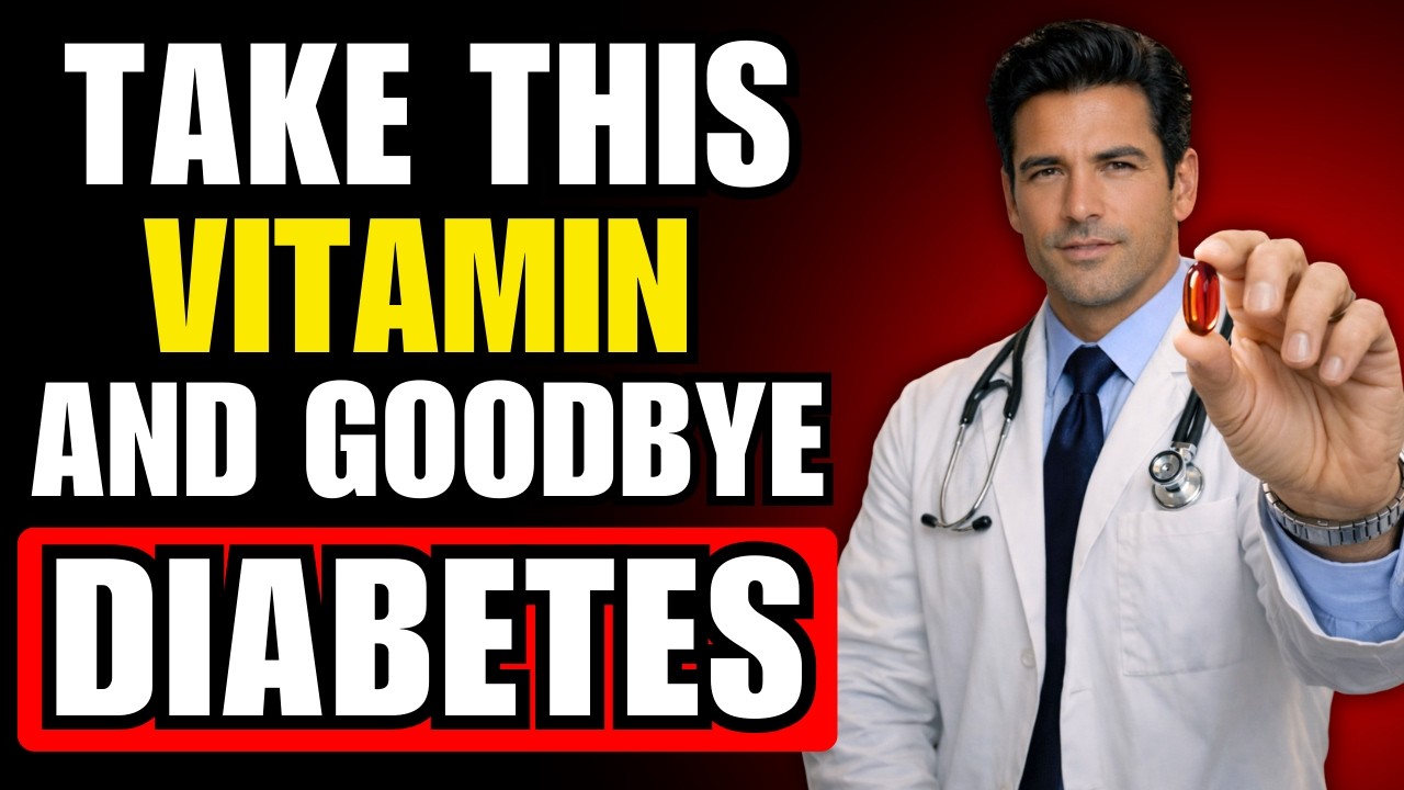 The Vitamins Every Diabetic Must Take to Lower Blood Sugar