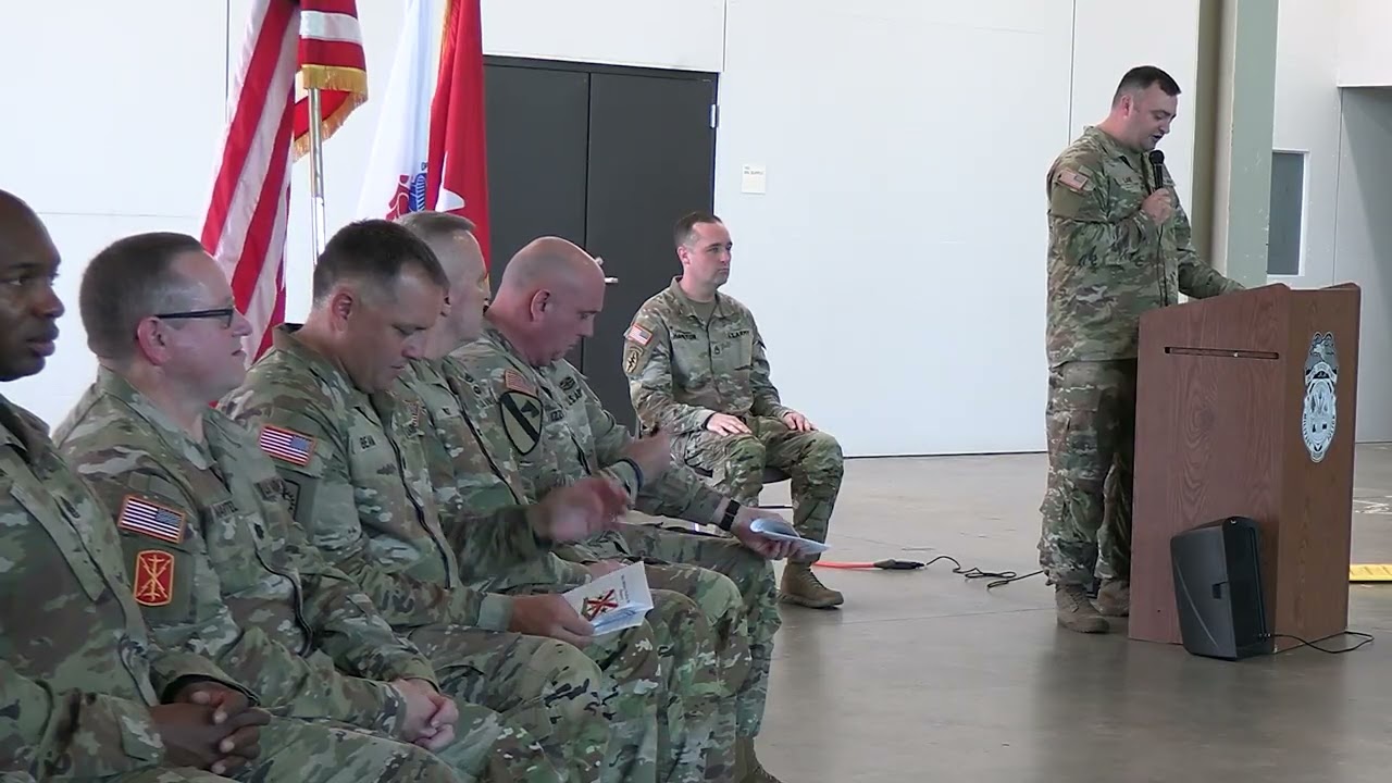 203D Military Police Battalion Change of Command,  August 8, 2026