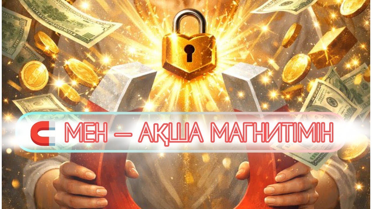 Ақша магниті 🧲 | Ақшаға деген теріс көзқарасты жою | 50 қуатты аффирмация