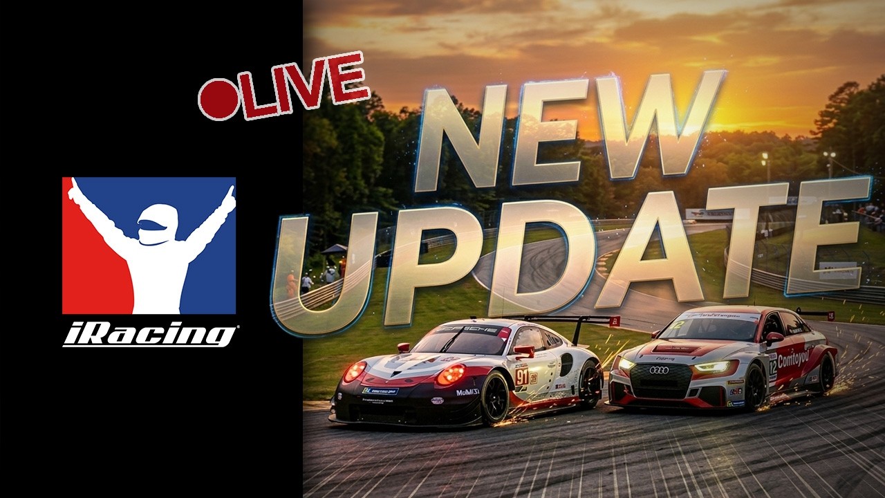 🔴 iRacing - NEW UPDATE week 13 #dunsterama  #iracing - English - Croatian