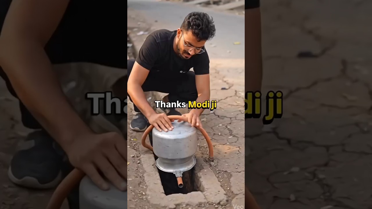 can we make cooking gas from gutter?