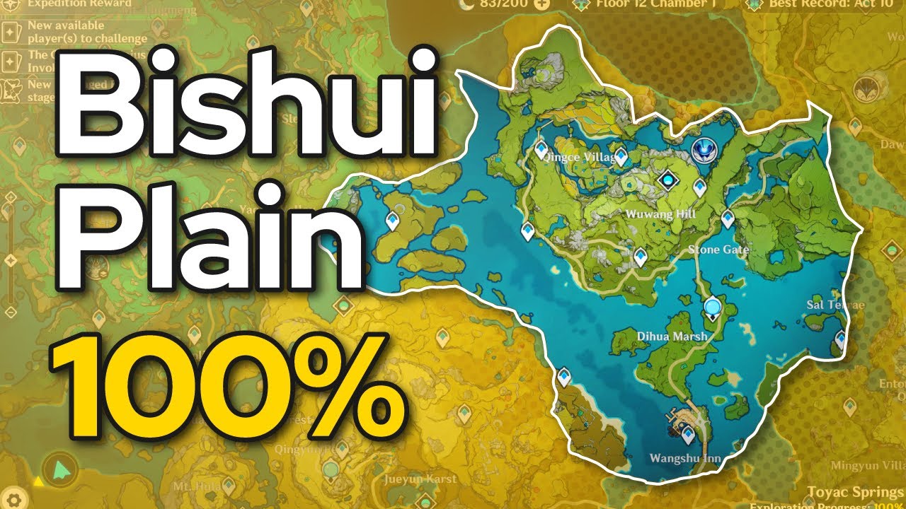 Bishui Plain 100% exploration guide