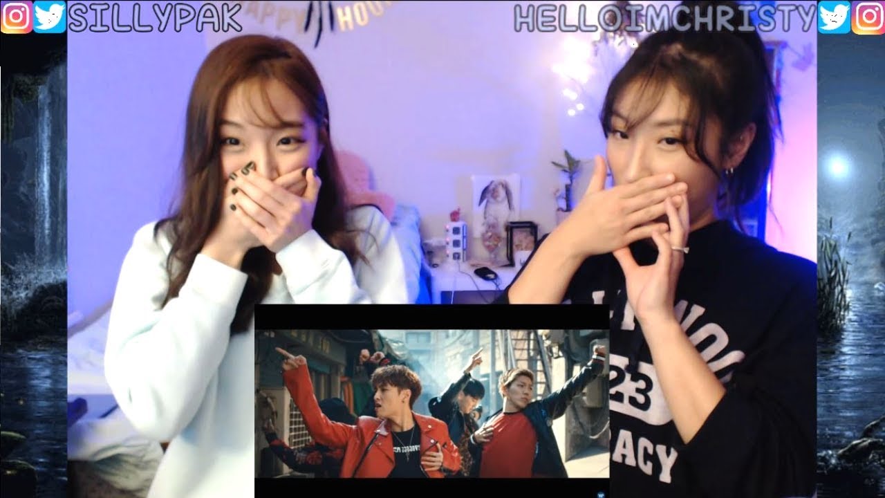 LAY, Jason Derulo, NCT 127 - Let's Shut Up & Dance MV REACTION W/ MY SISTER!