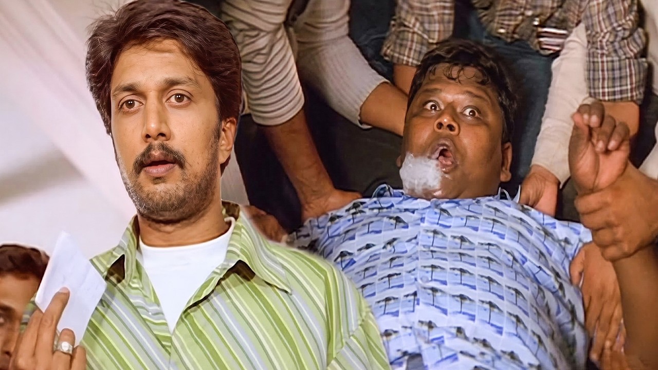 Hall Ticket ಪಡೆಯಲು ಪಿಡ್ಸ್ ಬಂದವರ ರೀತಿ ನಾಟಕ ಮಾಡಿದ ಬುಲೆಟ್ ಪ್ರಕಾಶ್ | Partha Kannada Movie Super Scene