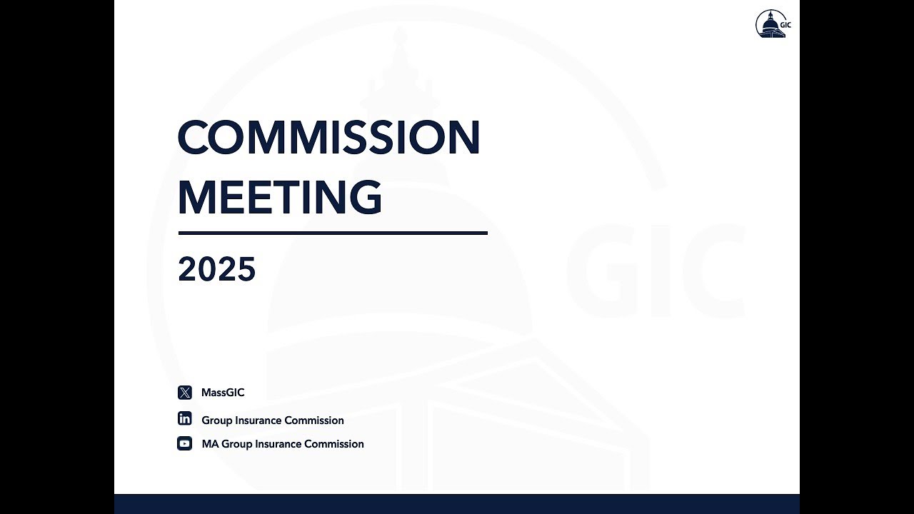 GIC Commission Meeting - April 17, 2025