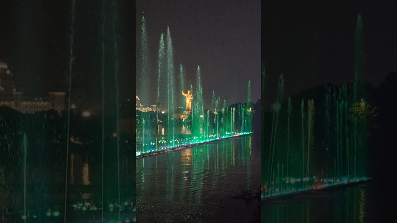 Musical Fountain Show in Hyderabad #music #fountain #hyderabad #trending #shorts #musica #india #fun