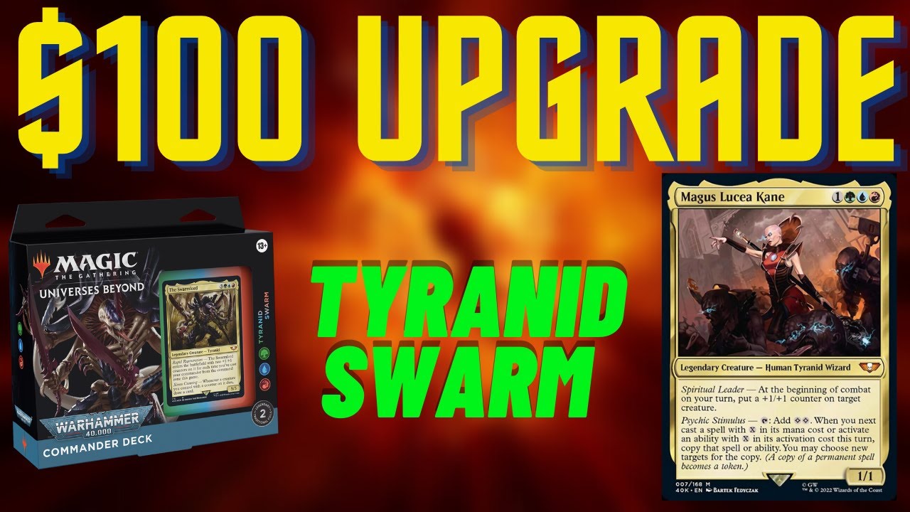 Tyranid Swarm Upgrade - Improving the Precon Commander Deck with $100