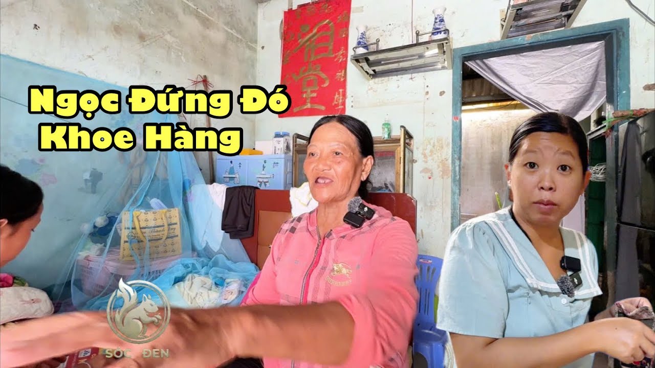 Tới công chuyện ngọc lên cơn đứng trước nhà khoe hàng la làng mặc cho con khóc 