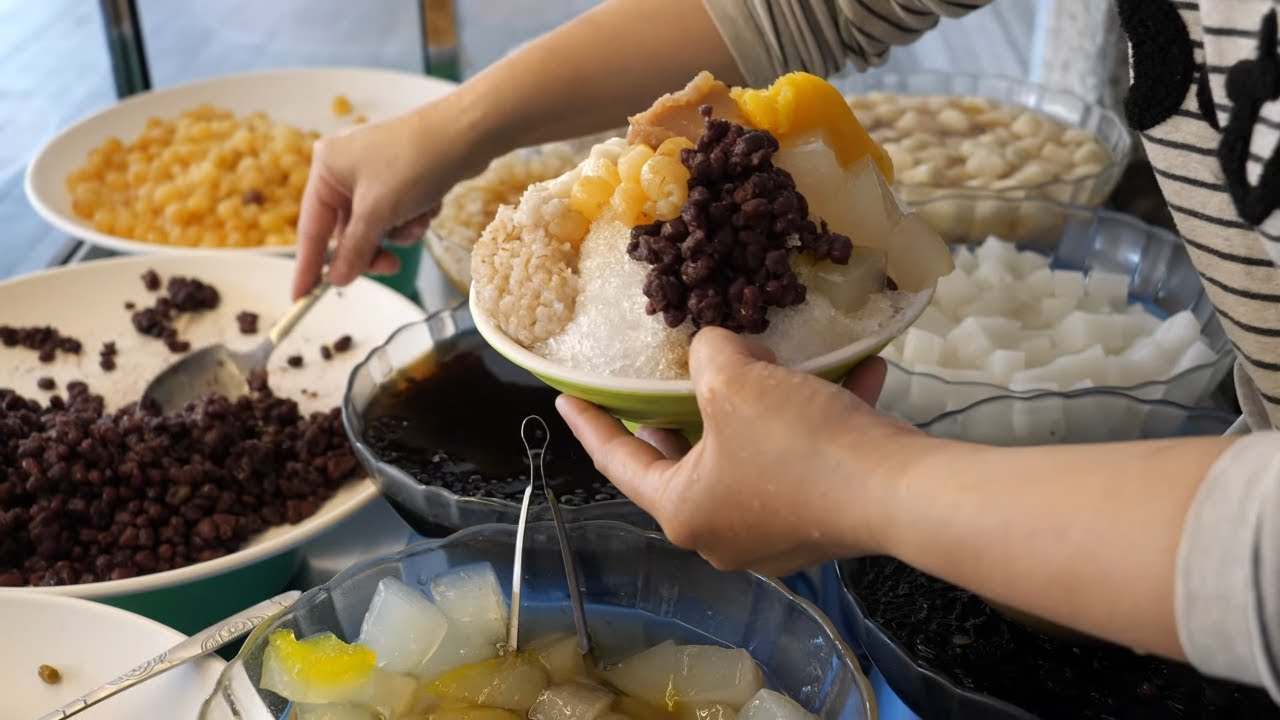 Taiwanese Desserts - Shaved Ice 台南木子家八寶冰