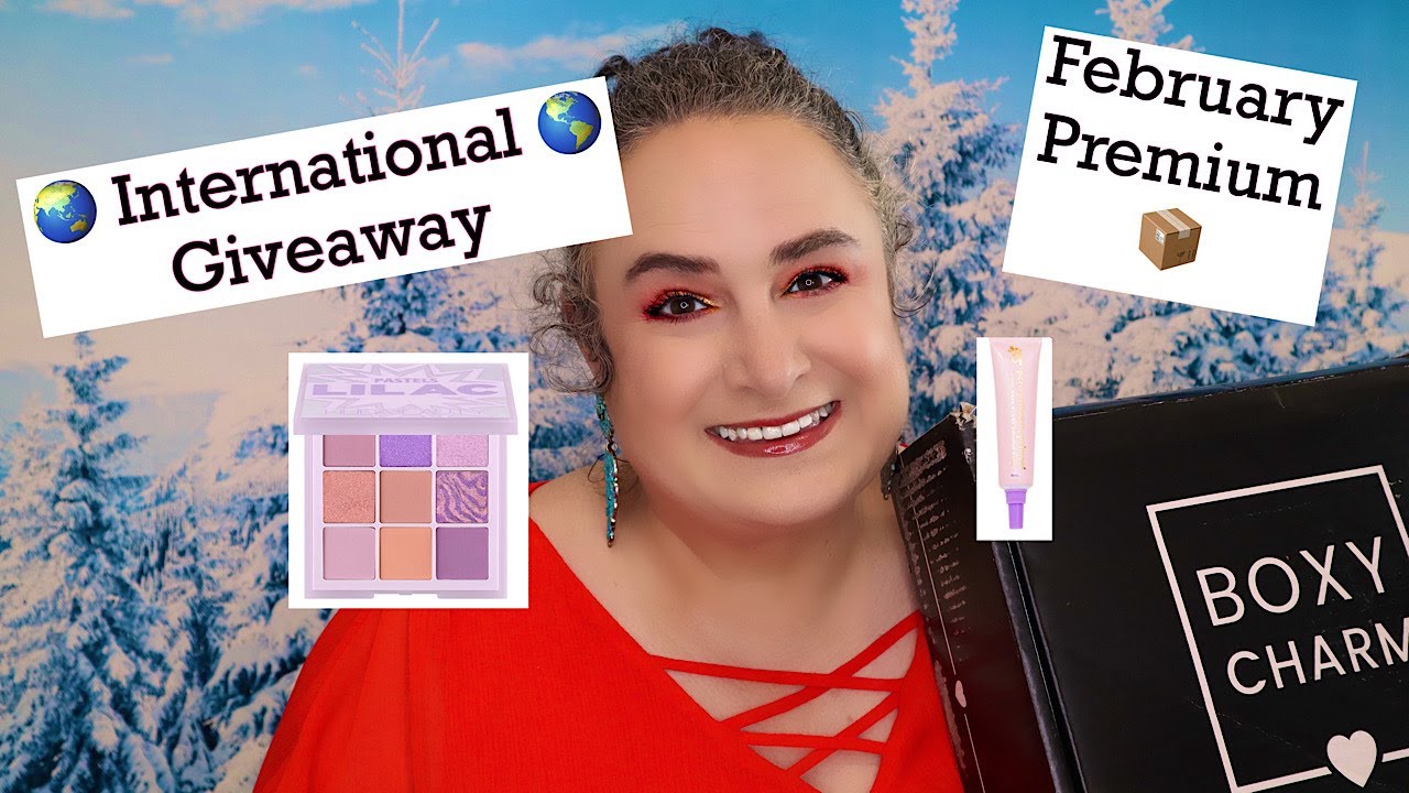 🌎 International 🌏 Beauty Giveaway, Boxycharm, Premium Box February 2021, Subscription Box Review