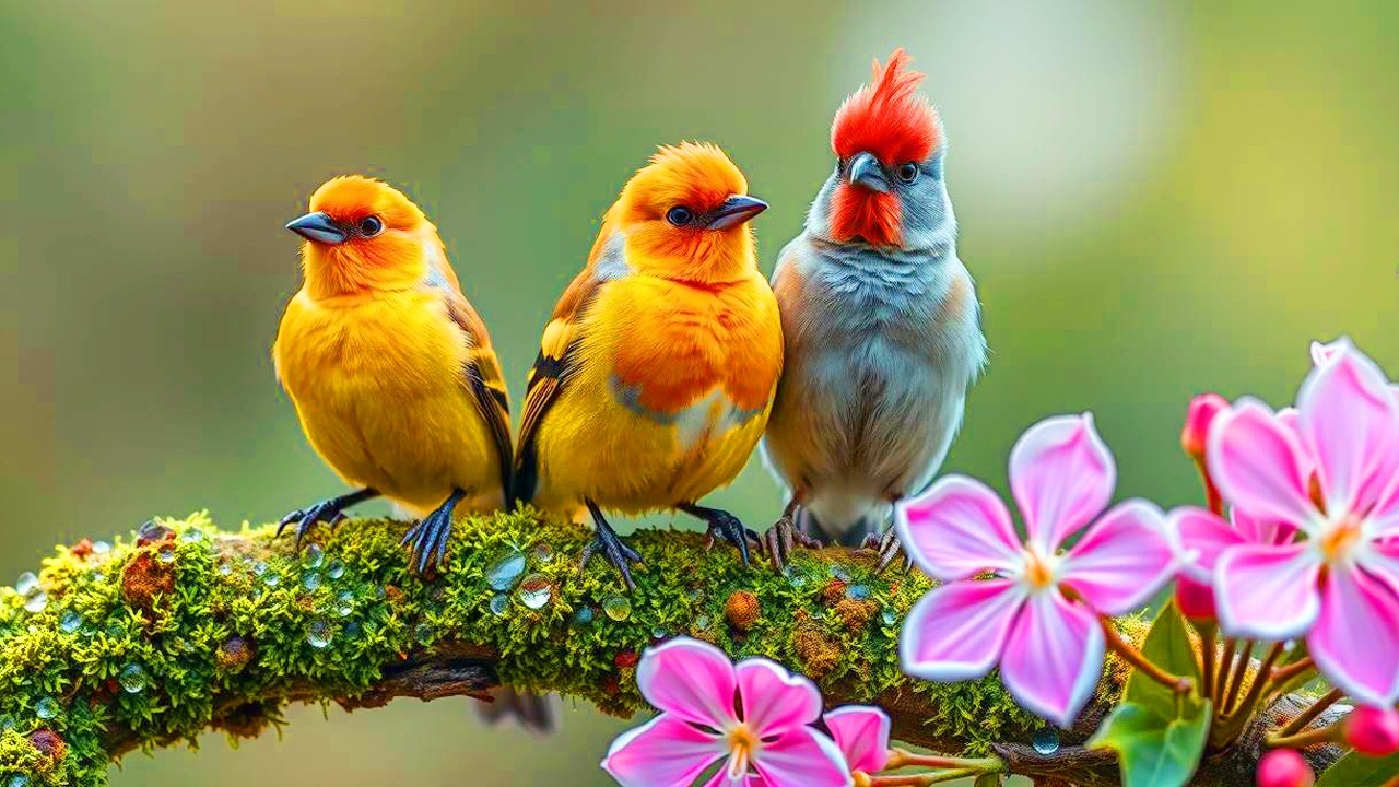 Relaxing Piano & Bird Sounds | Peaceful Nature Sounds for Deep Sleep, Focus & Calm Mind