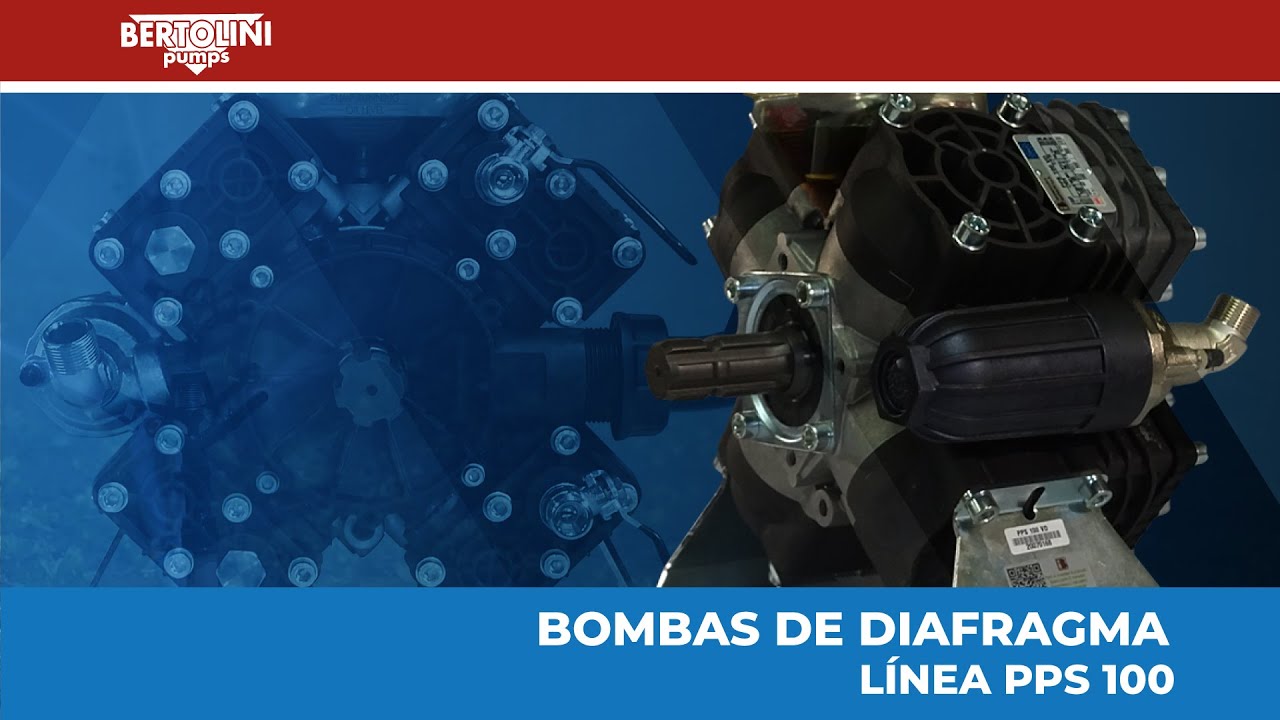 BOMBAS DE DIAFRAGMA BERTOLINI PUMPS - L&Iacute;NEA PPS / FABRICADAS EN ITALIA (EN ESPA&Ntilde;OL)