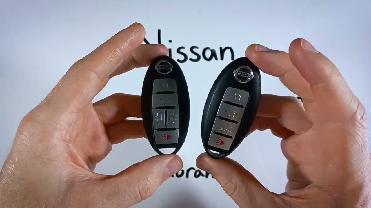 Замена батареи брелока Nissan Murano (2005–2021)