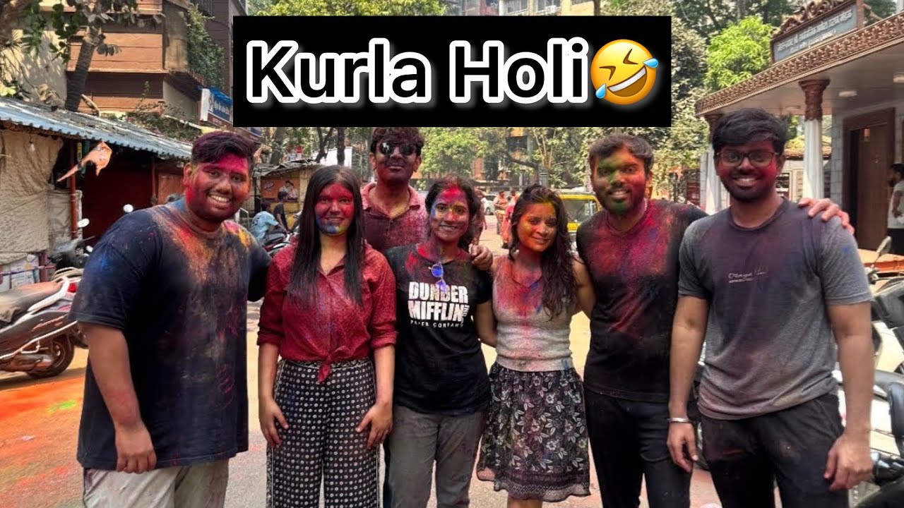 Holi vlog 2025 😍 | Kurla Holi 🤣 (vlog 2)