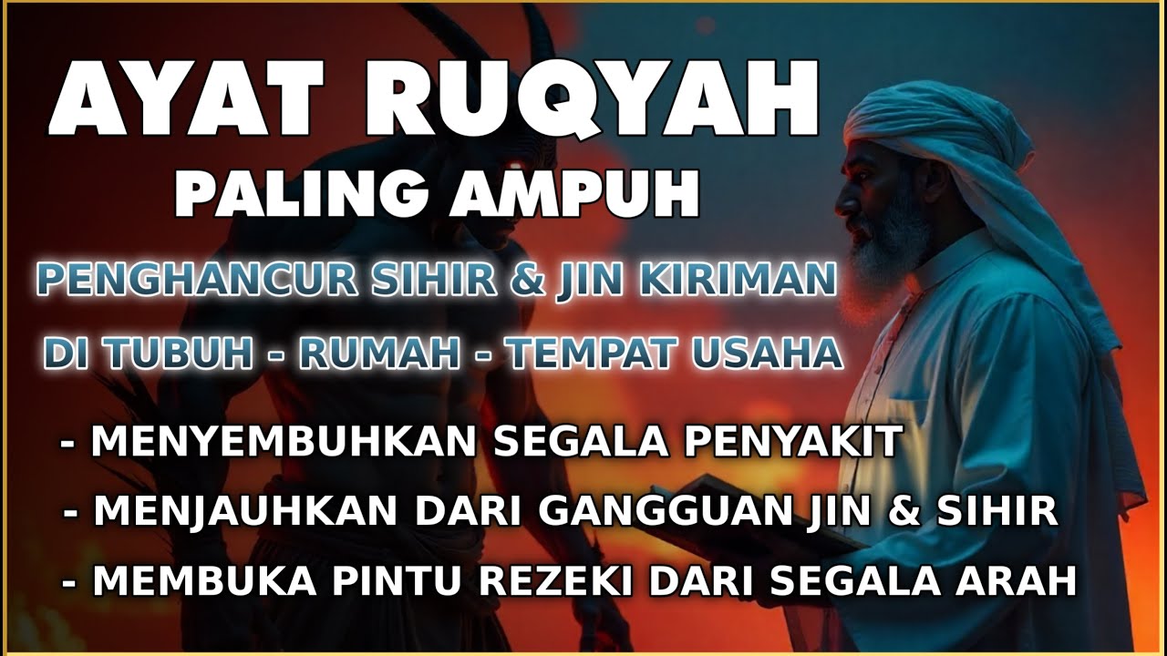 AYAT RUQYAH - RUQYAH RUMAH DAN DIRI SENDIRI PENGUSIR JIN DAN SETAN | Ala Aqel