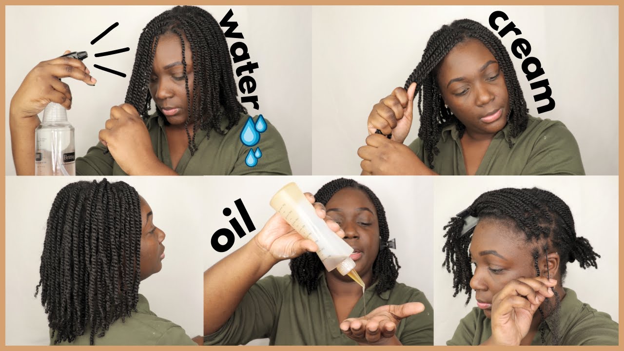 How I maintain my mini twists for natural hair growth
