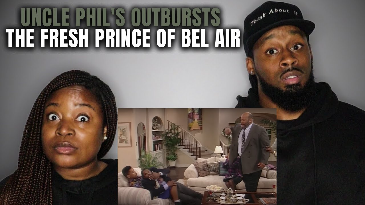 The Demouchets REACT to FRESH PRINCE OF BEL AIR FUNNY MOMENTS (Uncle Phil's Outbursts)