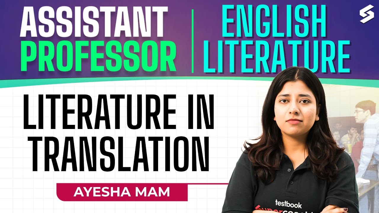 UP Assistant Professor English Classes 2025 | Literature in Translation English By Ayesha Mam