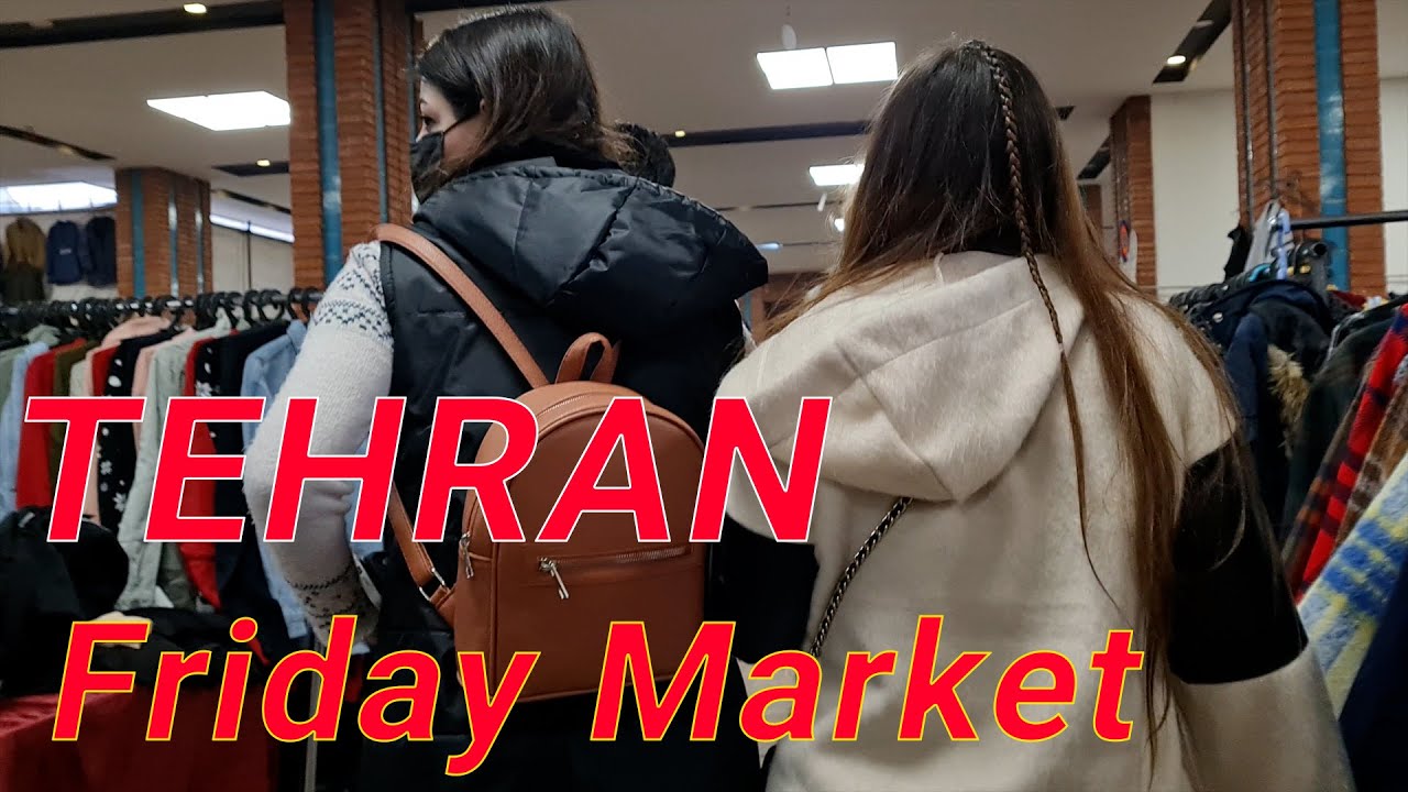 What's happening in Friday Market TEHRAN/IRAN[4K]/in December 2022 #iran #tehranwalkingtour