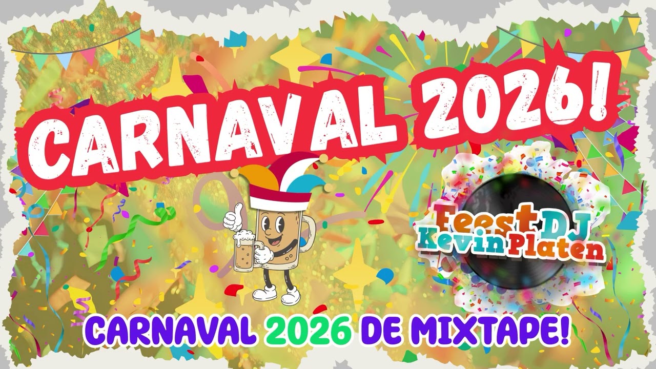 Carnaval 2026 De Mixtape! ''Verkeerde Gat'' Feest DJ Kevin Platen
