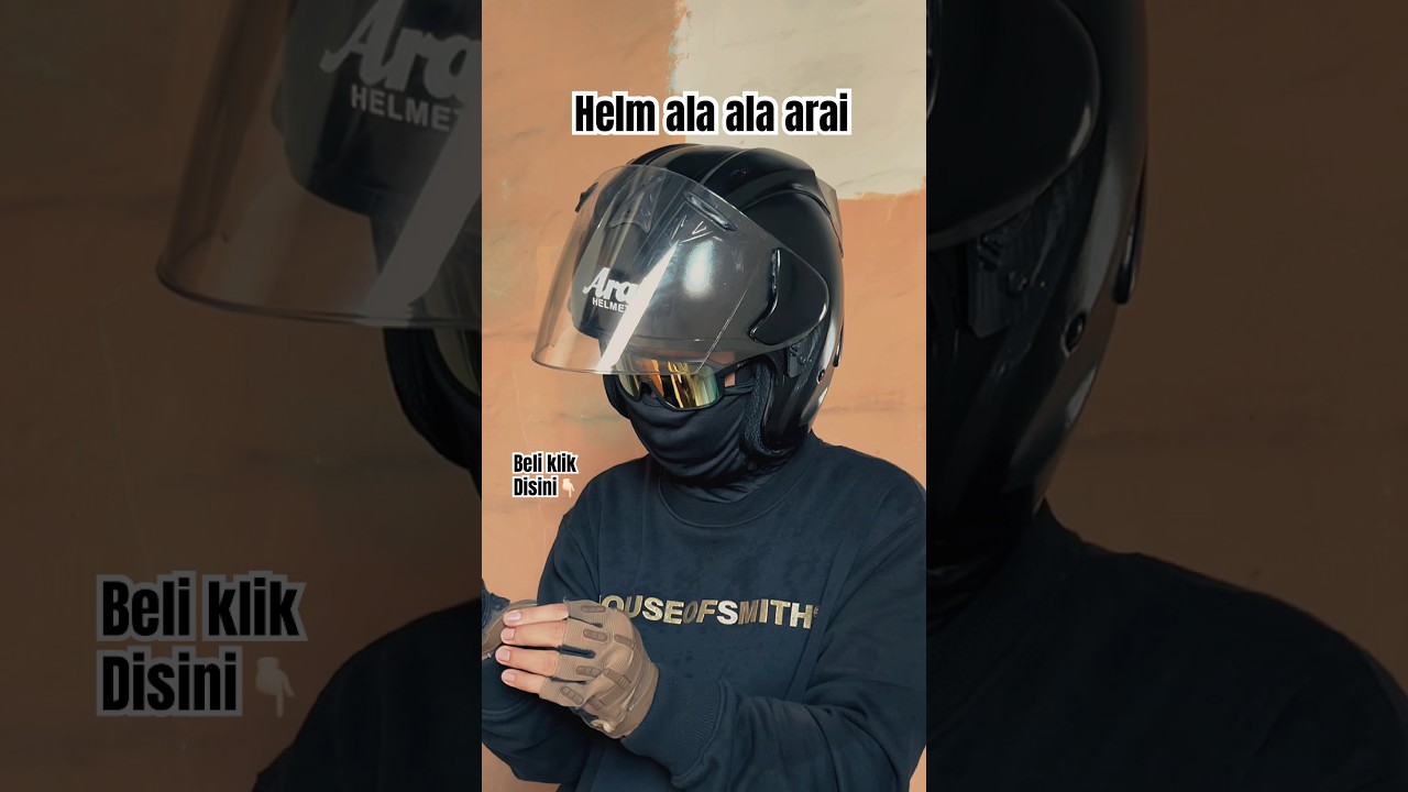 Helm ala ala arai #helm #helmet #arai