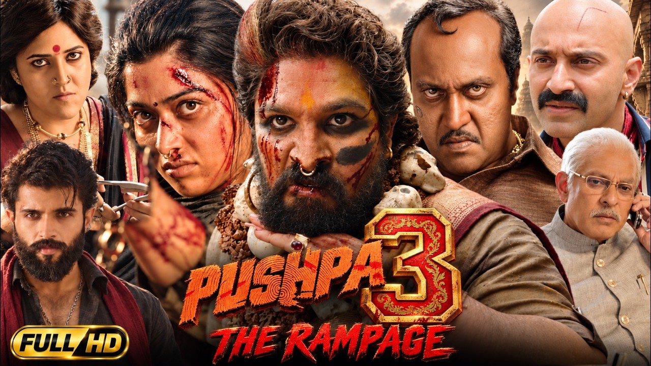 Pushpa 3 The Rampage Full Movie Hindi 2026 | Allu Arjun | Rashmika Mandanna | Review & Analysis