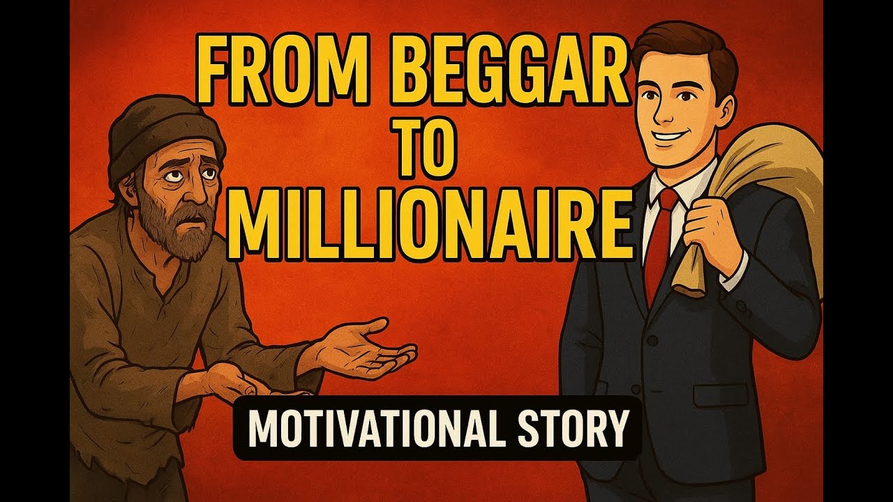 From Beggar to Millionaire: The Ultimate Success Story... learn English through stories