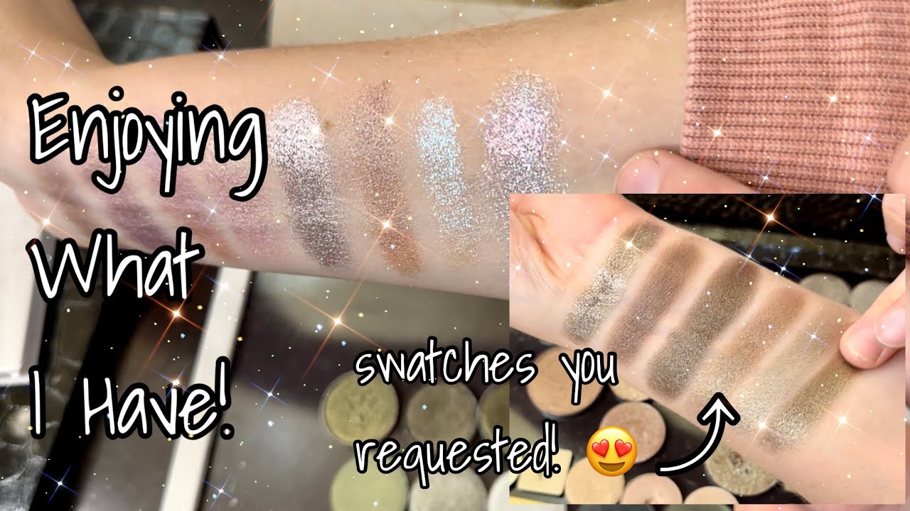 🍵Relaxing🍵 Single Eyeshadow Swatch Party