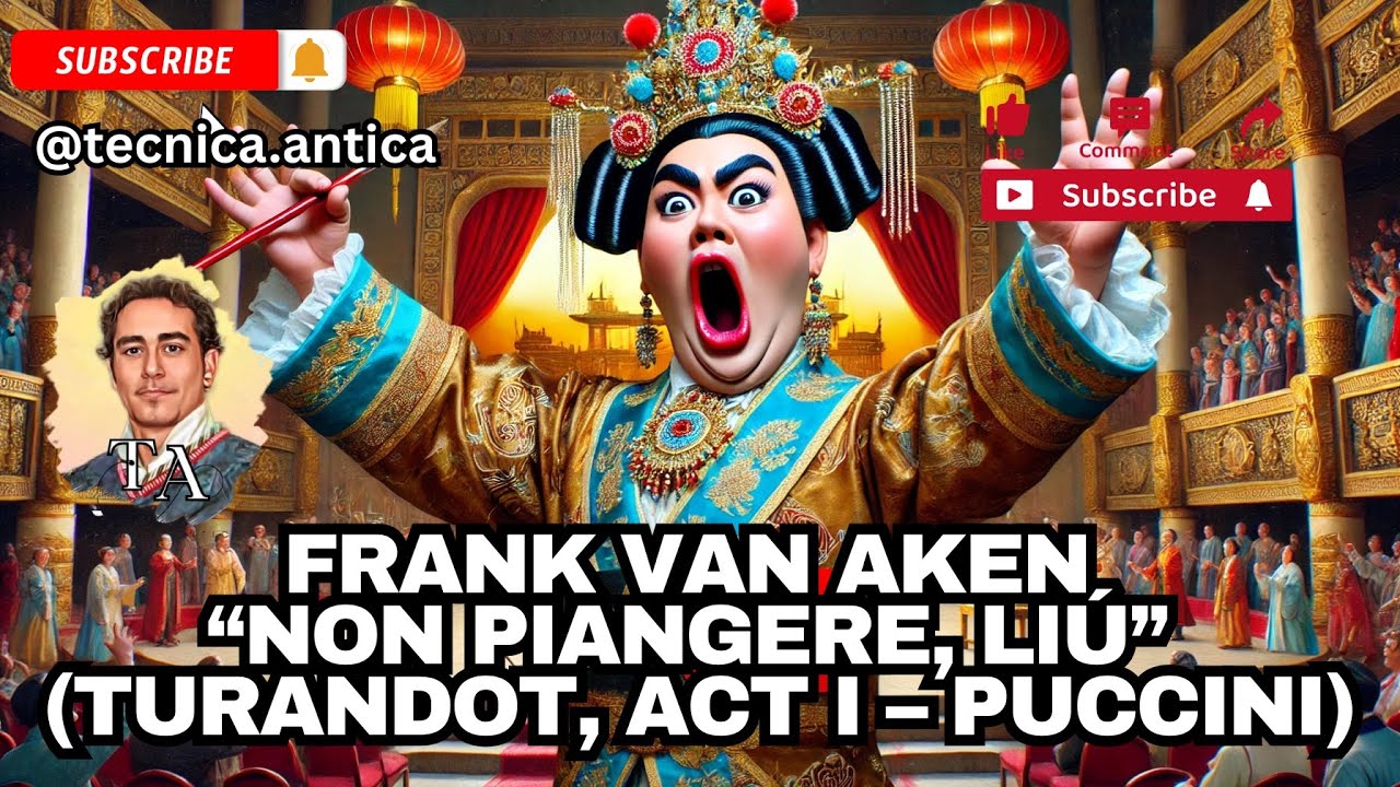 🎭Frank Van Aken – “Non piangere, Liú” (Turandot, Act I – Puccini)🎼