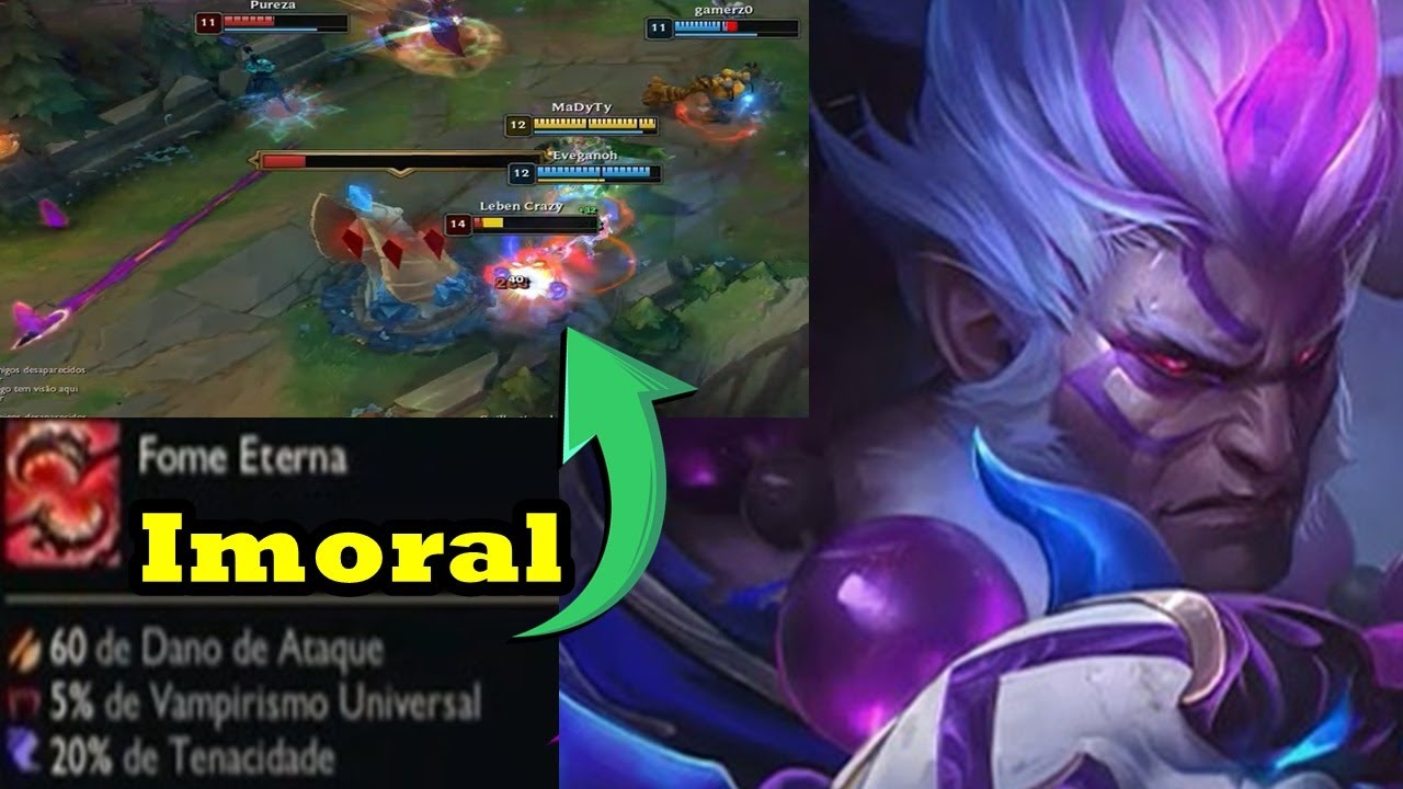 DARIUS JUNGLE NA NOVA TEMPORADA SIMPLESMENTE IMPARÁVEL! 🩸🔥