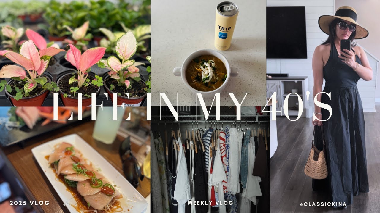 🍃Life In My 40's Vlog | Body Positivity, Wellness Routine, Closet Organization & more!
