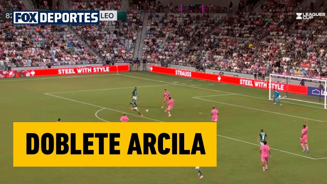 💪 DOBLETE Daniel Arcila | Inter Miami 2-3 Le&oacute;n | Leagues Cup