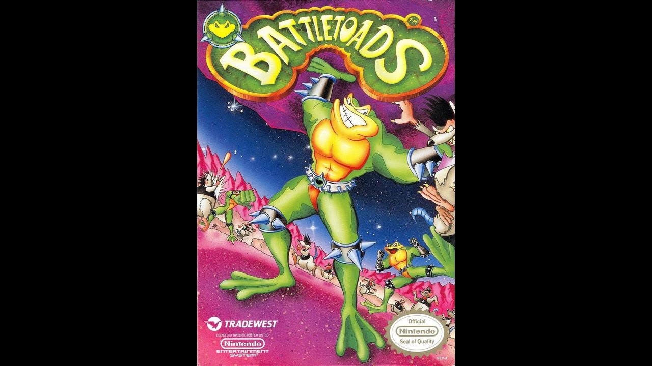 Battletoads / Боевые жабы NO DAMAGE (Dendy, Nes, 8 bit)