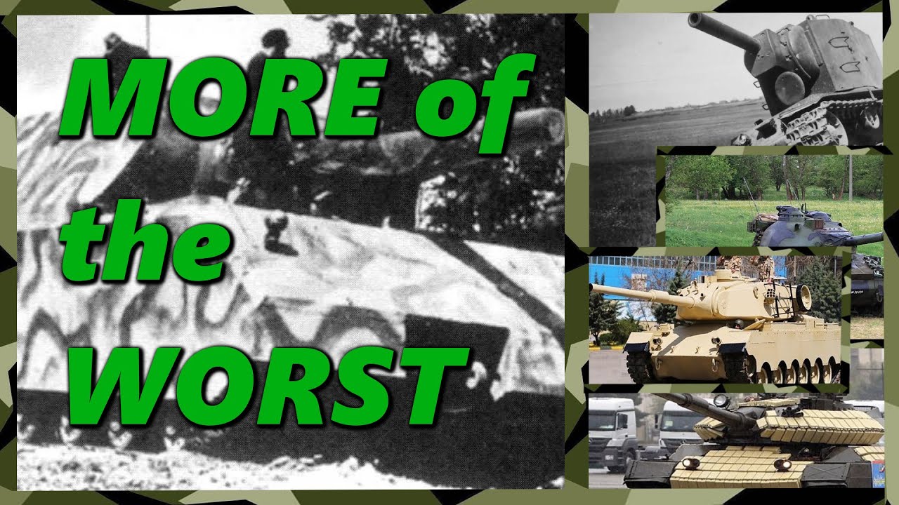 5 Tanks That Are Just the WORST | History in the Dark