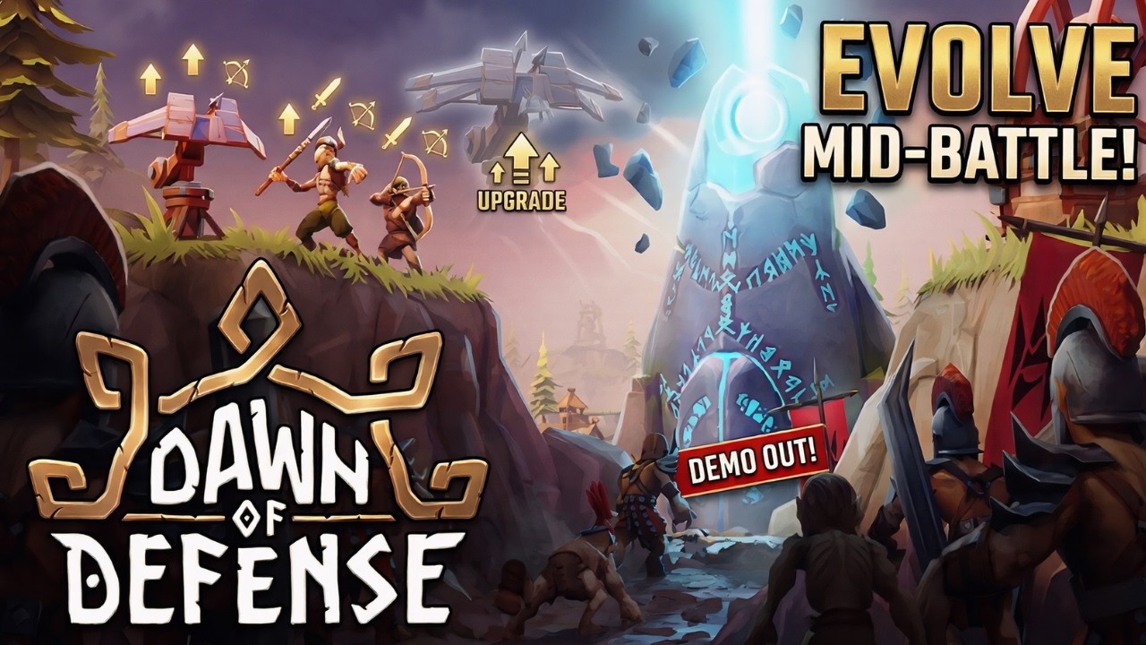 Dawn Of Defense Demo – Protecting The Sanctuary & Upgrades | PC 1080p First Look